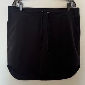 Athleta Black Athletic Skirt